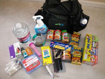 earthquake supplies list